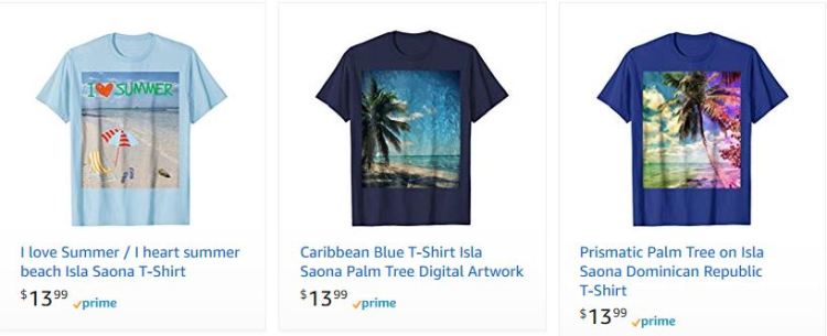 Isla Saona T-Shirts