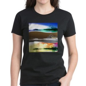 Santa Monica Pier Tricolor T-Shirt