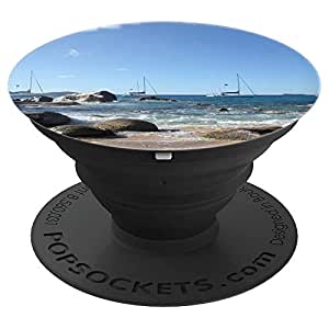 BVI Britische Jungferninseln Segelboote Virgin Gorda - PopSockets Ausziehbarer Sockel und Griff für Smartphones und Tablets