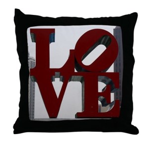 LOVE Throw Pillow