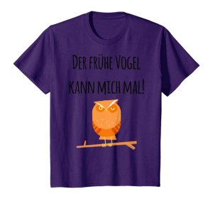 Der frühe Vogel kann mich mal Kinder T-Shirt