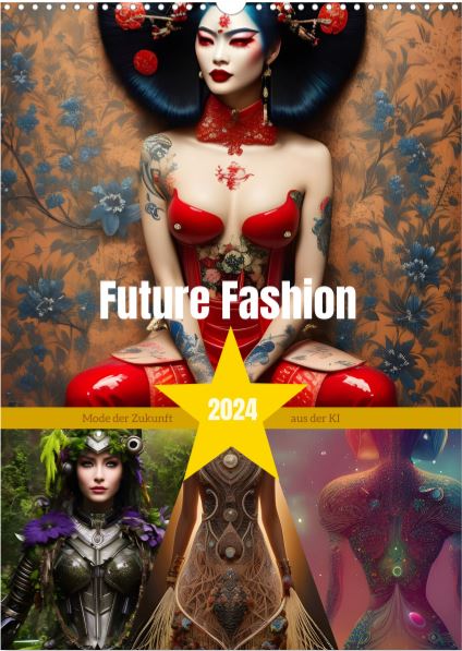Future Fashion - Mode der Zukunft aus der Künstlichen Intelligenz - Kalender