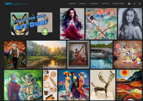 Christine aka stine1 featured artist on artwanted.com